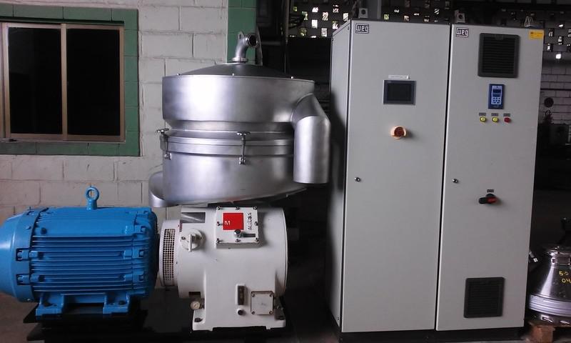 Maquina centrifuga industrial