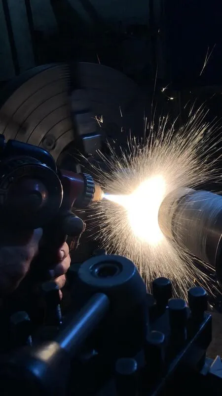 Imagem ilustrativa de Metalização de eixos industriais